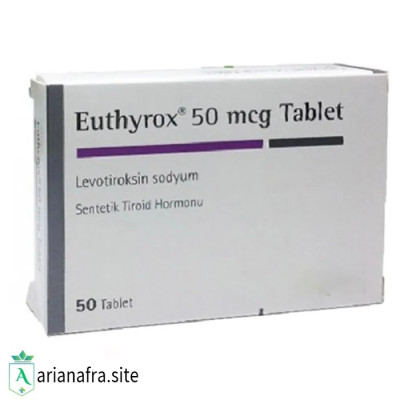 قرص levothyroxine 50mg